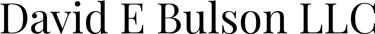 David E Bulson LLC